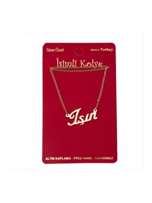 Işın isimli kolye (Kişiye Özel)