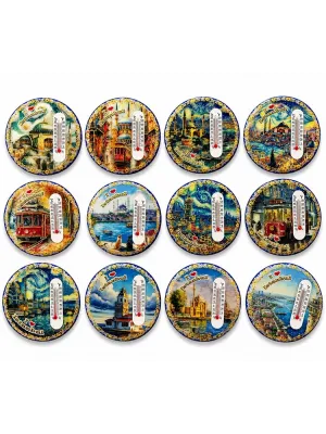 İstanbul Temalı Buzdolapı Süsü Magnet Alk5405