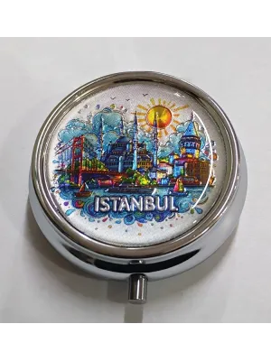 İstanbul Temalı İlaç Kutusu Alk4376