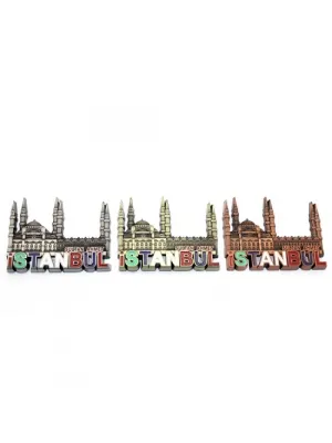 İstanbul Temalı Metal Magnet Model 5