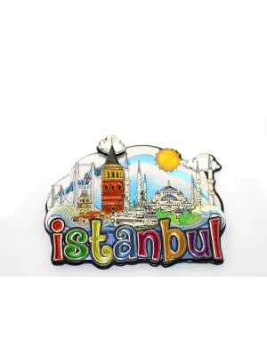 İstanbul Temalı Silikon Magnet Alk2238