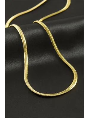 İtalyan Zincir Çelik Kolye 60 cm