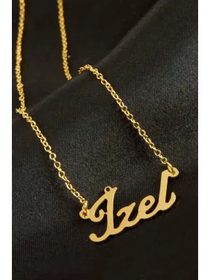 İzel isimli kolye (Kişiye Özel)