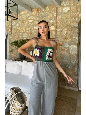Jasmin Süzüneli Keten Tulum 1280-08