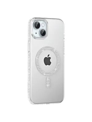 Joko Apple İphone 14 Move Taşlı Magsafe Kapak - Natural Grey