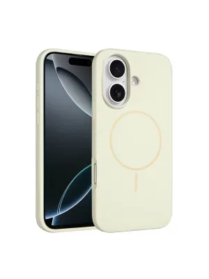 Joko Apple İphone 16 Plus Kılıf Jully Magsafe Kapak - Bej