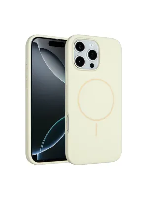 Joko Apple İphone 16 Pro Max Kılıf Jully Magsafe Kapak - Bej
