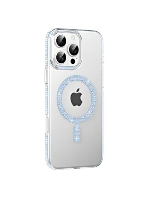 Joko Apple İphone 16 Pro Max Move Taşlı Magsafe Kapak - Mavi