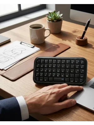Kablosuz Mini Bluetooth Klavye Telefon Tablet Pc Uyumlu