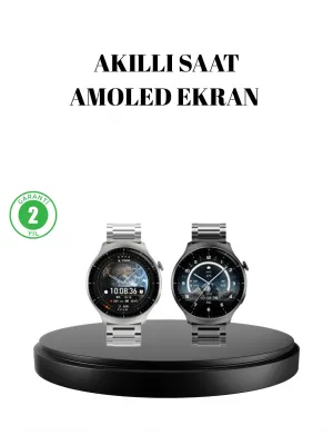 Kablosuz Şarjlı Bluetooth Görüşmeli Akıllı Saat – Android & İos Uyumlu