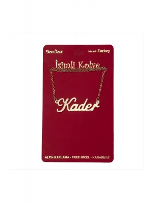 Kader isimli kolye