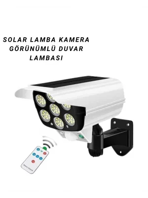 Kamera Görünümlü Bahçe Lamba