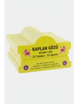 Kaplan Gözü & Aslan Burç Bileklik Kartı