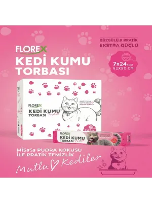 Kedi Kumu Torbası Pudra Kokulu
