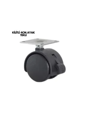 Kilitli 4cm Ayak Tekli
