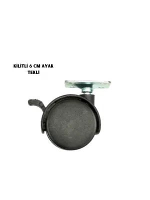 Kilitli 6cm Ayak Tekli