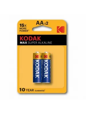 Kodak 2 Adet Max Super Alkalin Kalem Pil