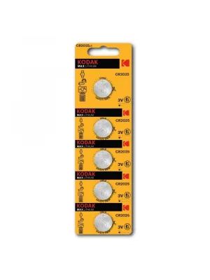 Kodak 5 Adet Cr2025 Max Lityum Para Pil