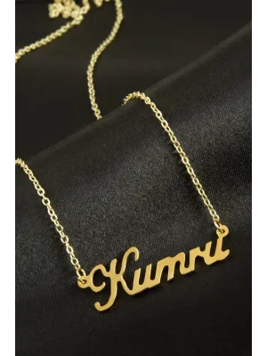 Kumru İsimli Kolye (Kişiye Özel)