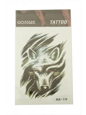 Kurt Tattoo Dövme Sticker
