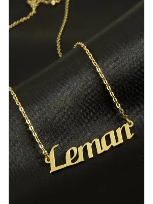 Leman isimli kolye (Kişiye Özel)