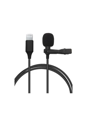 Lightning 2 Metre Double Mikrofon - Siyah