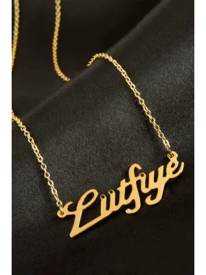 Lütfiye isimli kolye (Kişiye Özel)