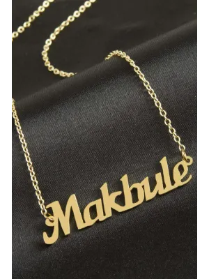 Makbule isimli kolye (Kişiye Özel)