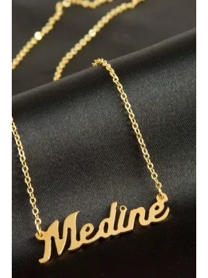 Medine isimli kolye (Kişiye Özel)