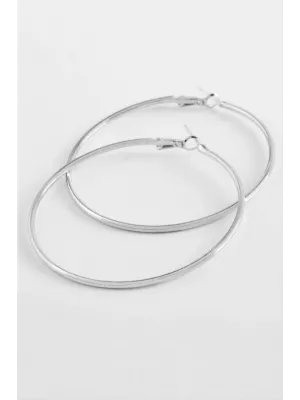 Metal Halka Küpe 5 cm