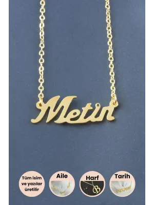 Metin İsimli Kolye