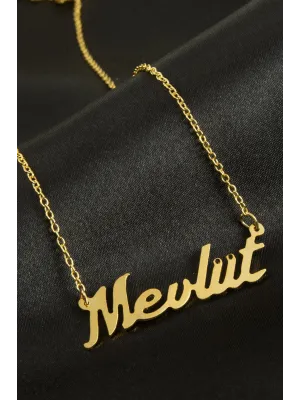 MEvlüt İsimli Kolye (Kişiye Özel)