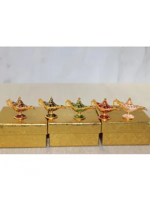 Mineli Metal Alaaddin Lambası Model 8
