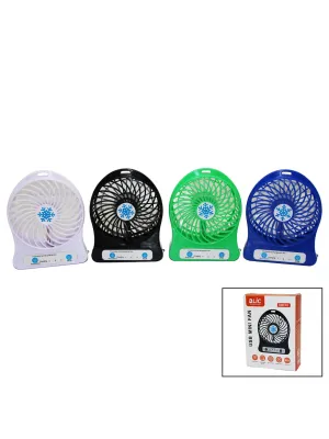 Mini Fan Usb Şarjlı Masa Üstü Mini Vantilatör