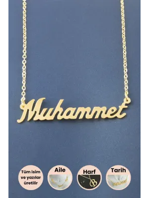 Muhammet İsimli Kolye