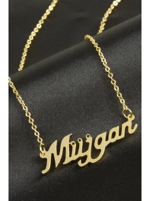 Müjgan isimli kolye (Kişiye Özel)