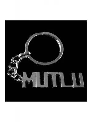 Mutlu İsimli Anahtarlık