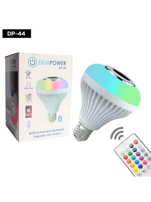 Müzikli Bluetooth Ampul
