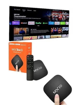 Mx Box Android Tv Media Sound 4k Ultra Hd Görüntü Kaliteli