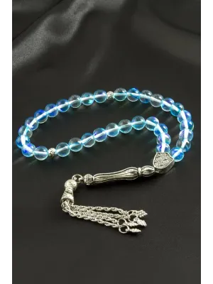 Neon Kuvars Doğaltaş Tesbih 8 mm