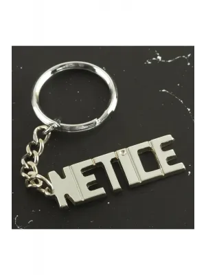 Netice İsimli Anahtarlık