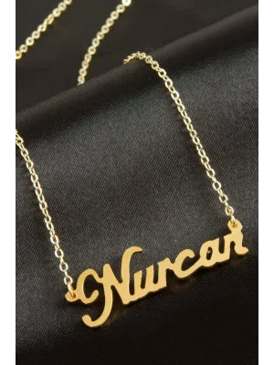 Nurcan isimli kolye (Kişiye Özel)