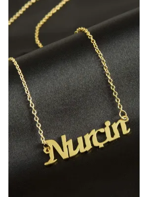 Nurçin isimli kolye (Kişiye Özel)