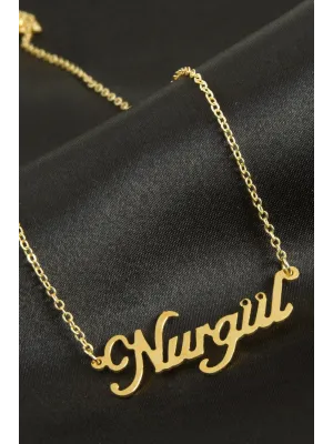 Nurgül İsimli Kolye (Kişiye Özel)
