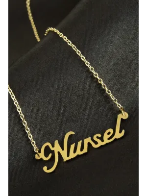 Nursel İsimli Kolye (Kişiye Özel)