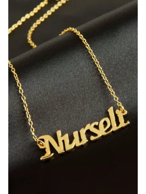 Nurseli isimli kolye (Kişiye Özel)