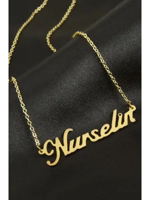 Nurselin İsimli Kolye (Kişiye Özel)