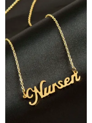 Nursen İsimli Kolye (Kişiye Özel)