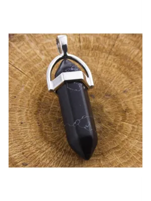 Obsidyen Point Kolye Ucu