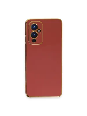 One Plus 9 Kılıf Volet Silikon - Kırmızı
